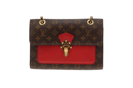 Louis Vuitton Monogram Cherry Victoire Chain Bag (NFID)