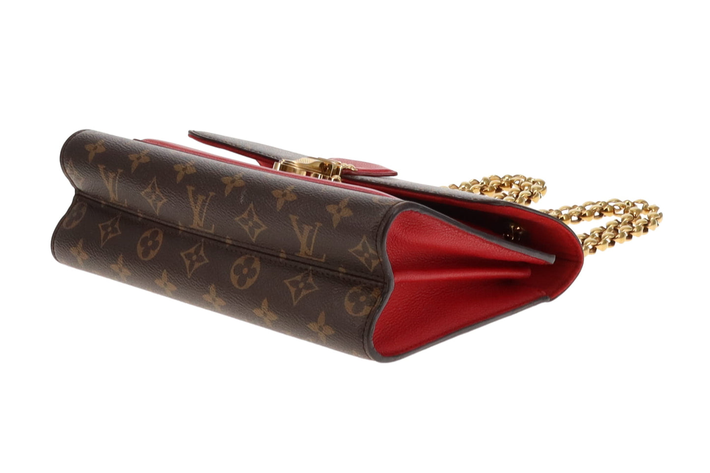 Louis Vuitton Monogram Cherry Victoire Chain Bag (NFID)