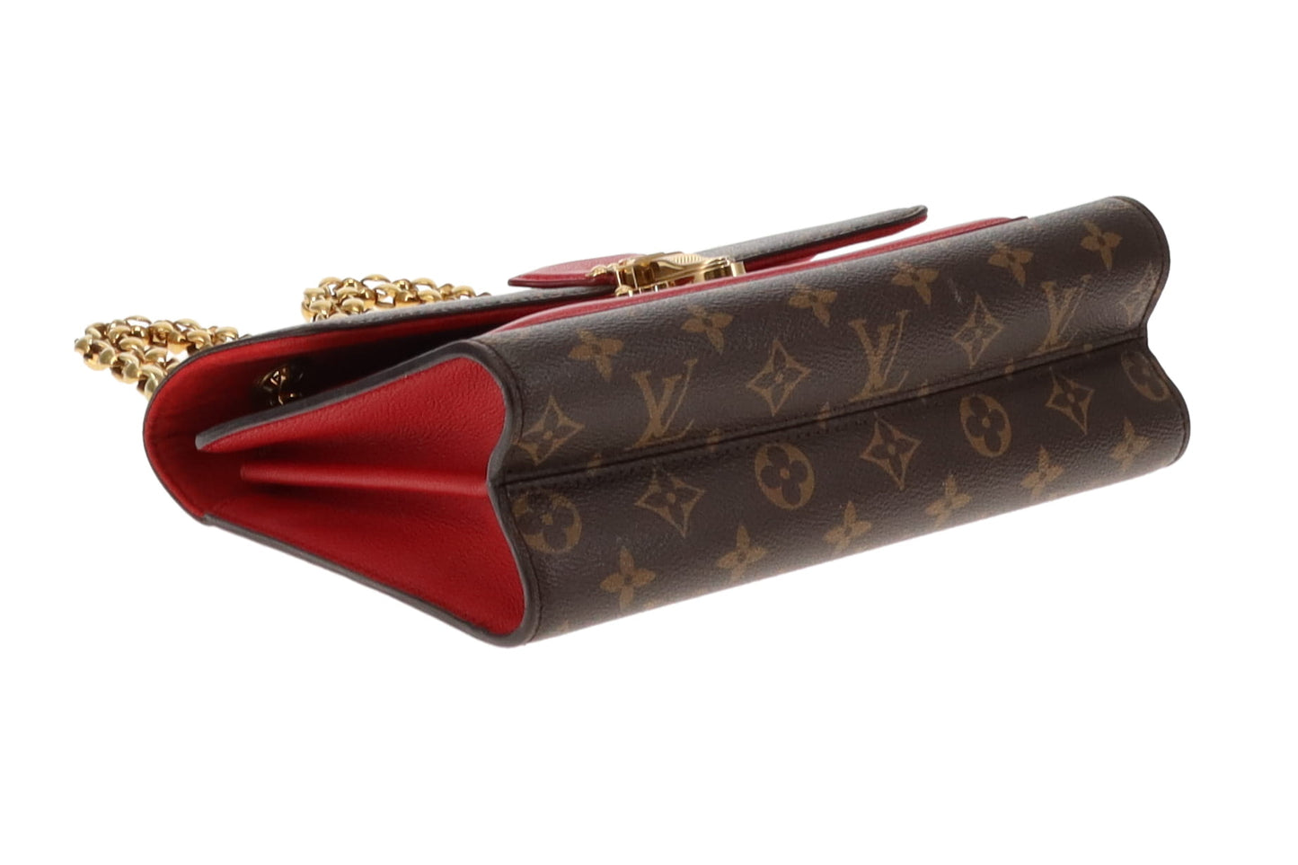 Louis Vuitton Monogram Cherry Victoire Chain Bag (NFID)