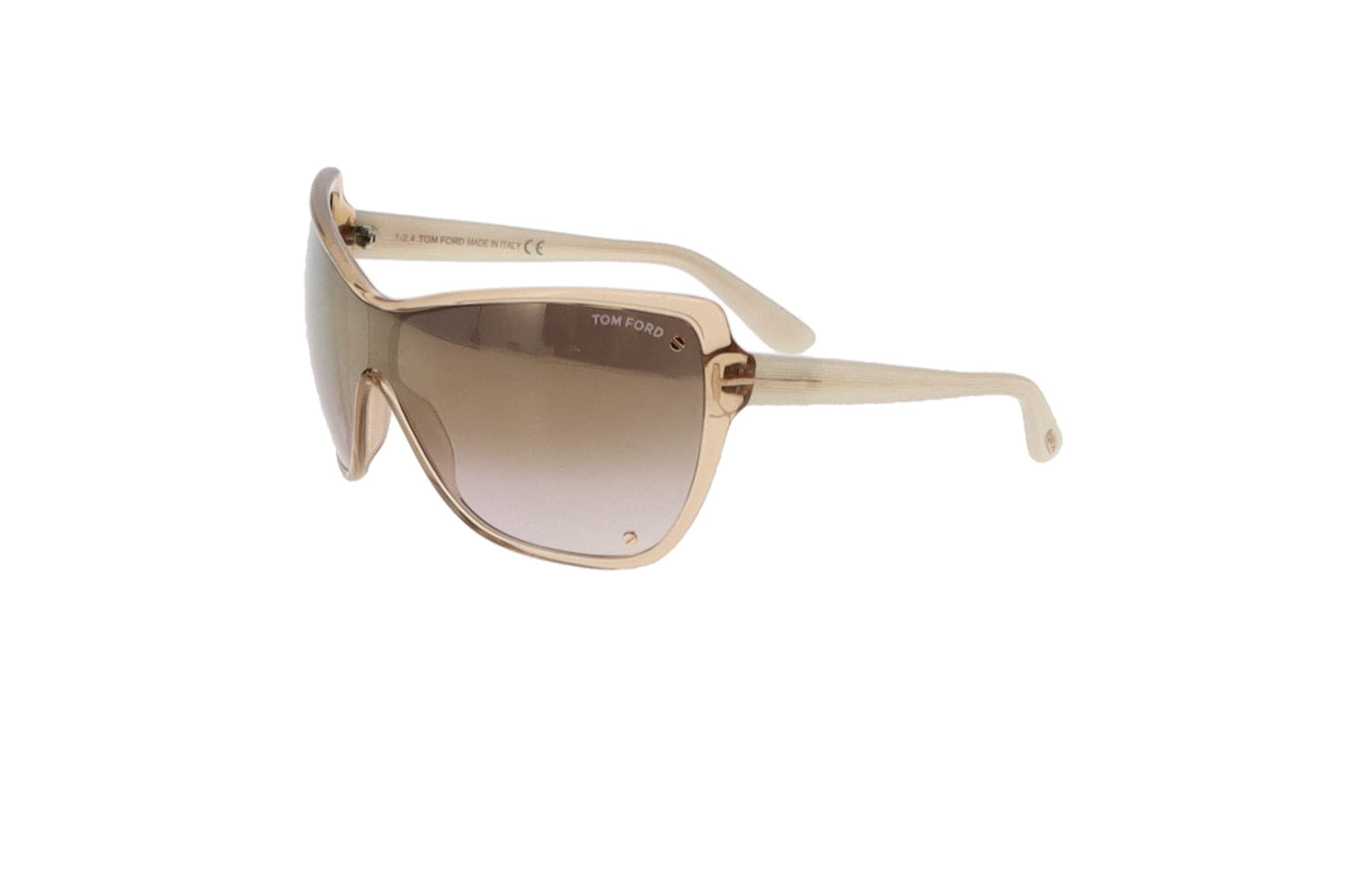 Tom Ford Ekaterina Wrap Sunglasses Brown