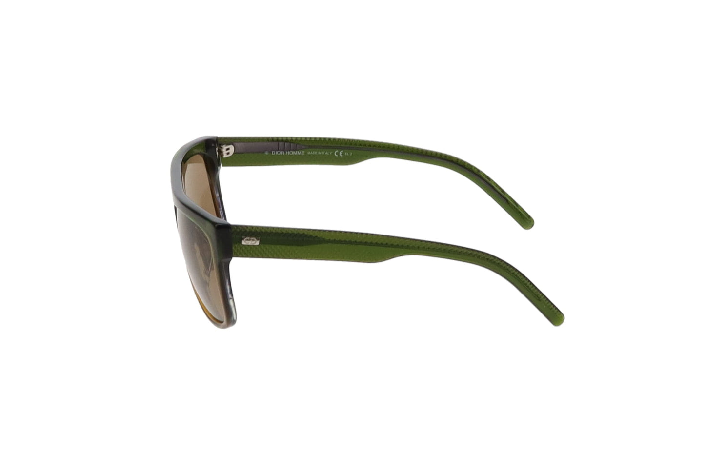 Dior Unisex Black Tie Sunglasses With Green Hue