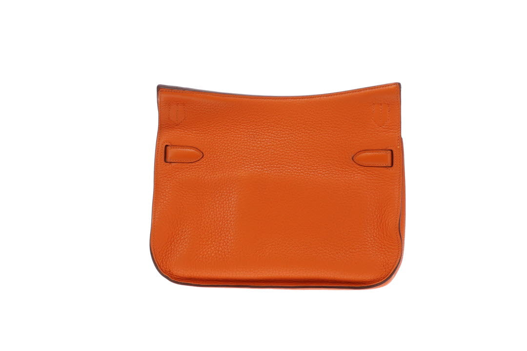 Hermes Orange H Clemence Jypsiere 28 2011 (O in a square)