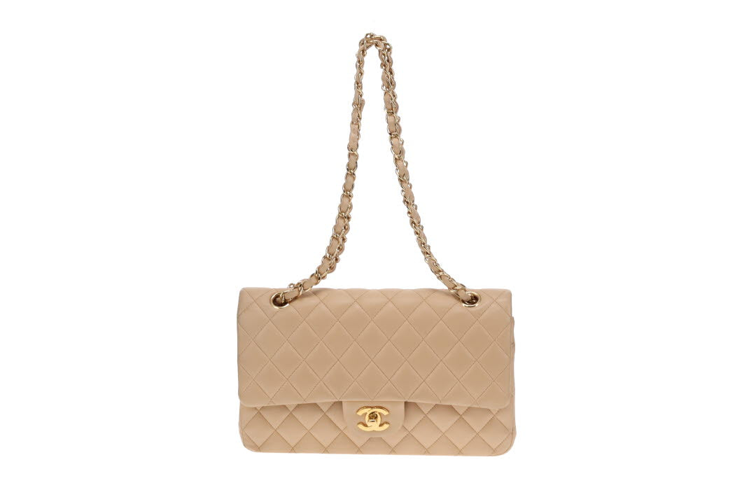 Chanel Medium Classic Double Flap Beige 29 Series