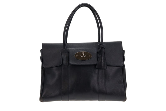 Mulberry Navy SHW Classic Bayswater