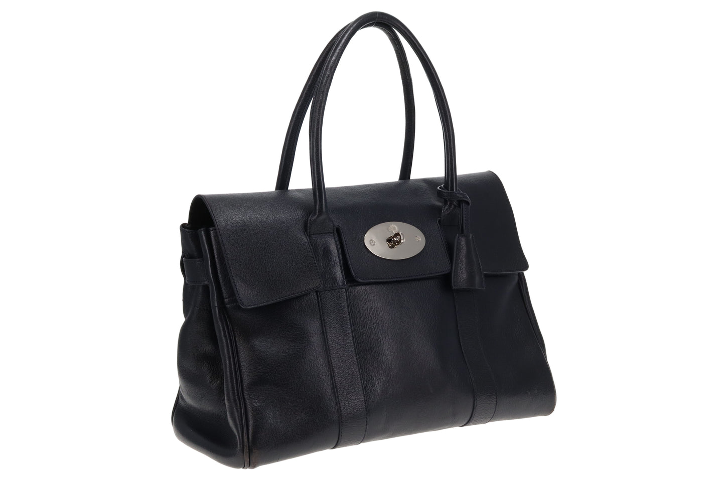 Mulberry Navy SHW Classic Bayswater