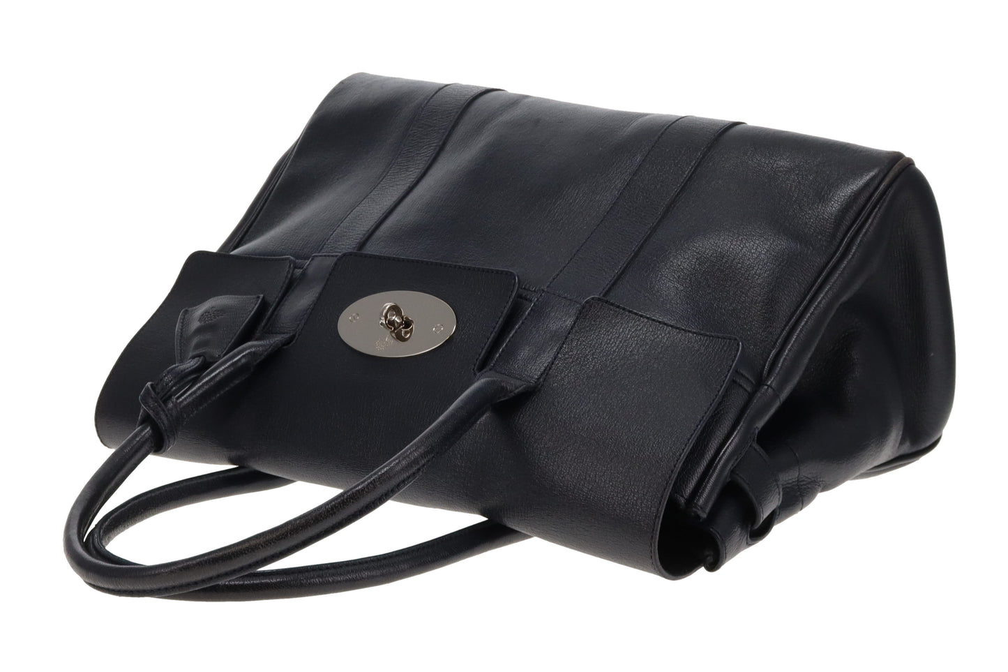 Mulberry Navy SHW Classic Bayswater