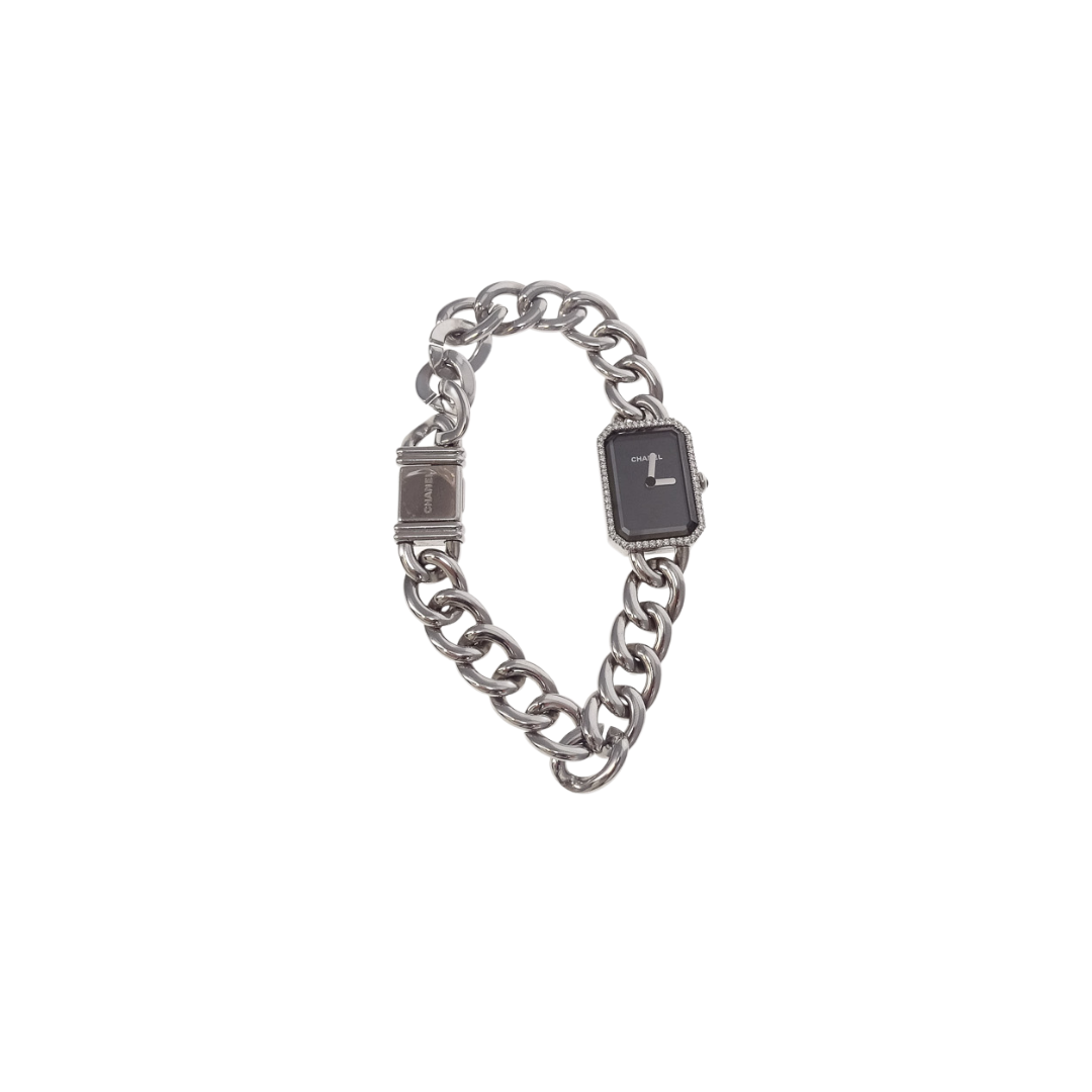 Chanel Premiere Chain Watch Small With Diamonds (High Precision Quartz Movement)