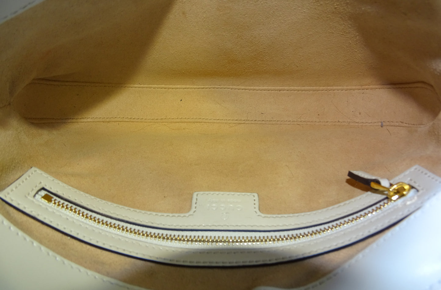 Gucci Ivory Leather Small Classic Jackie 1961