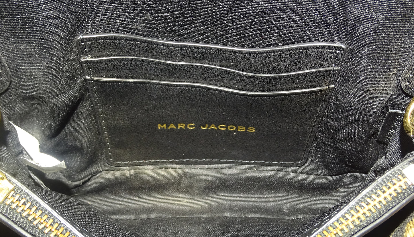 Marc Jacobs The J Marc Soft Shoulder Bag Black