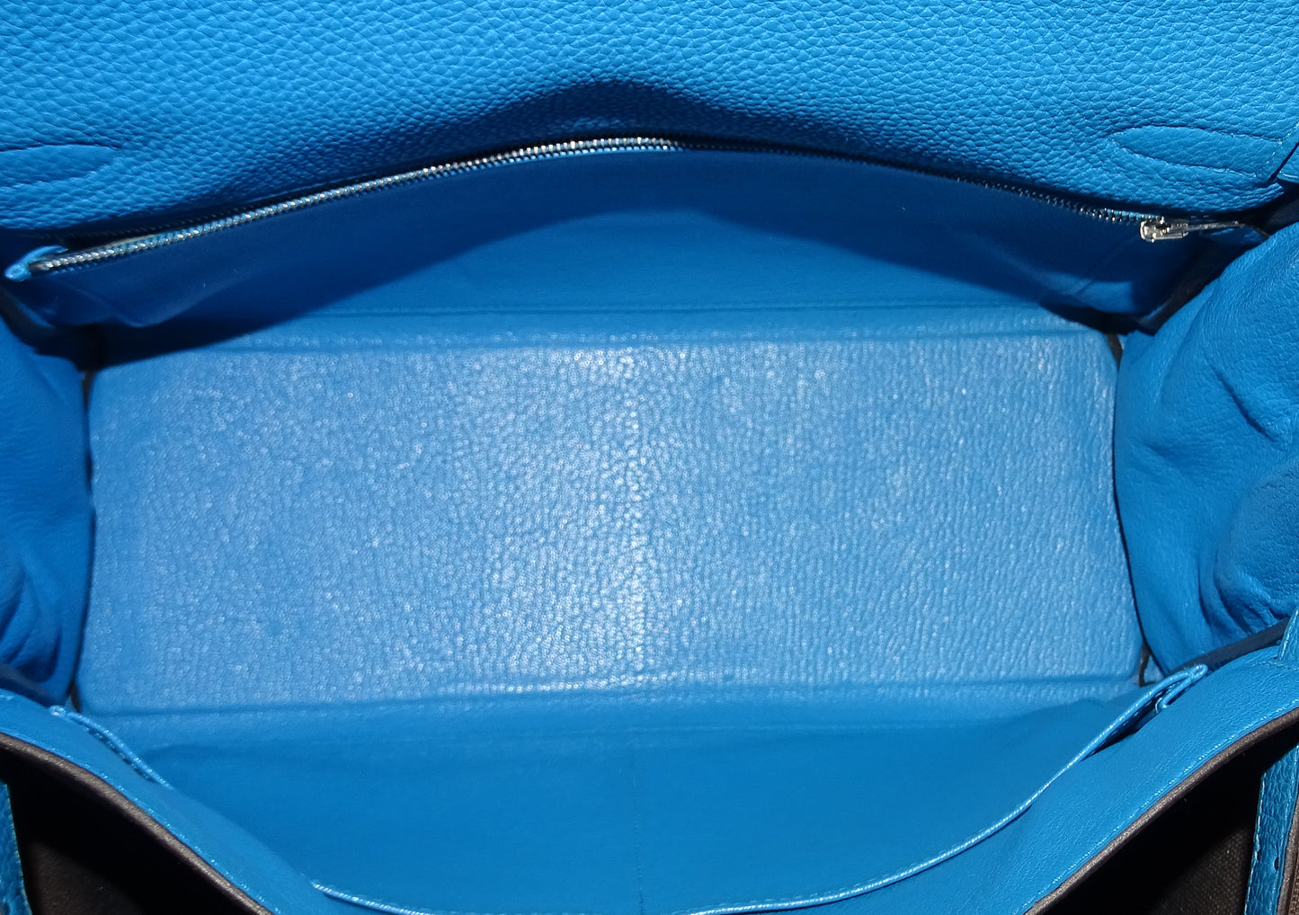 Hermes Blue Izmir Togo Leather Kelly 32cm 2017