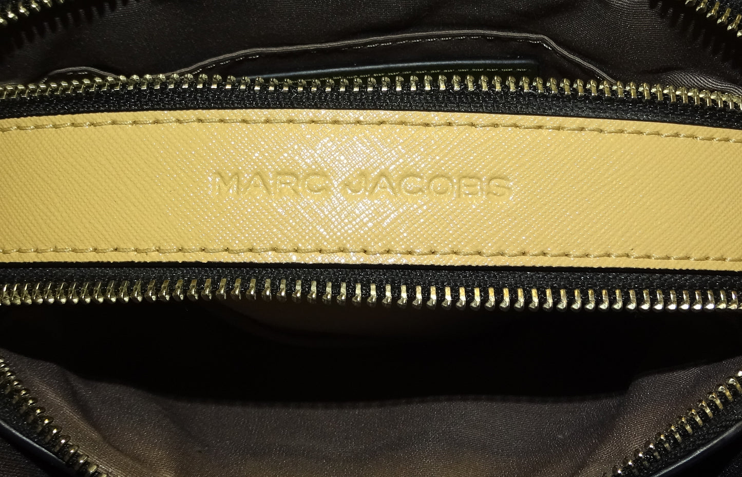 Marc Jacobs Khaki/Beige/Pink Snapshot