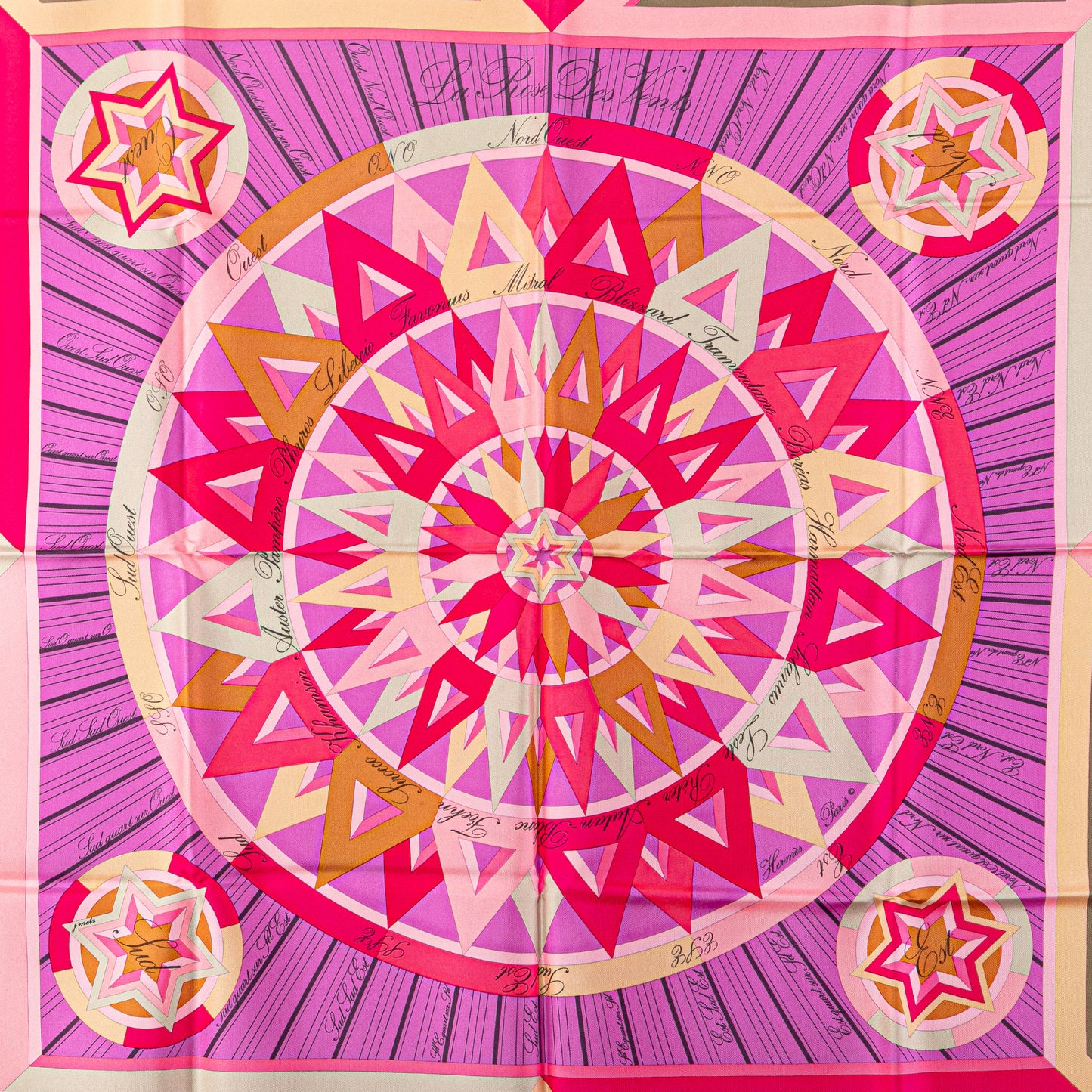 La Rose des Vents Silk Scarf Image# 2