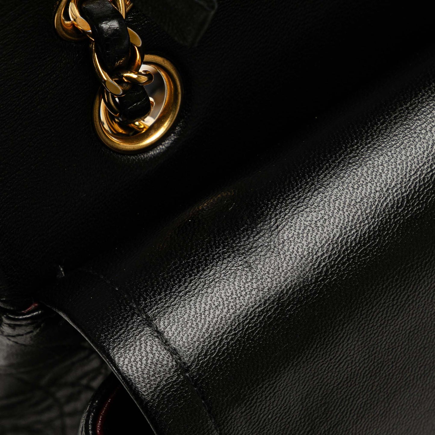 Medium Classic Lambskin Double Flap Image# 8