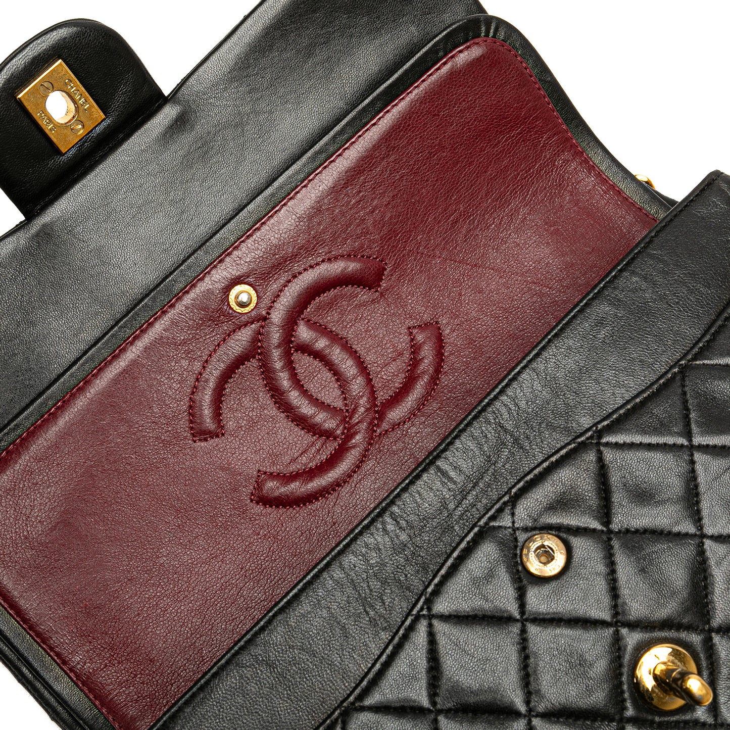 Medium Classic Lambskin Double Flap Image# 9