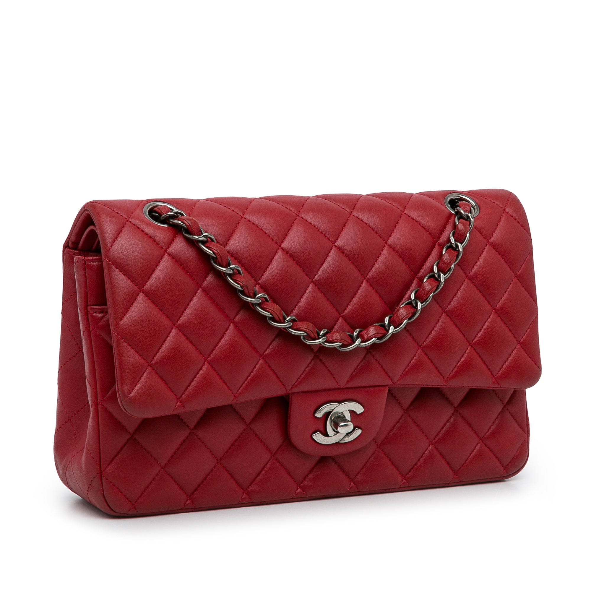 Chanel on sale classic lambskin