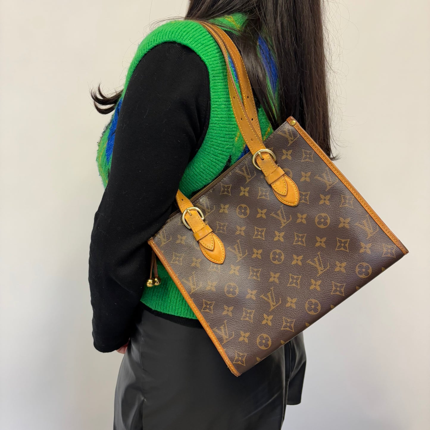 Louis Vuitton Vintage Monogram Popincourt Haut SD0076