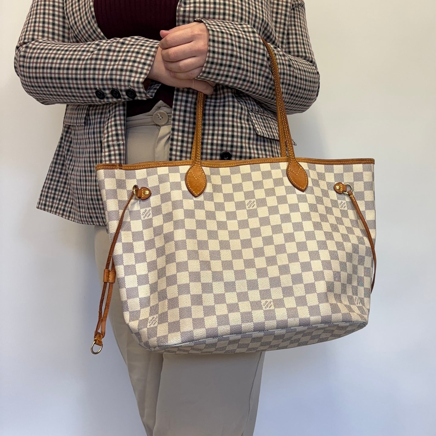 Louis Vuitton Damier Azur Neverfull GM FL0188