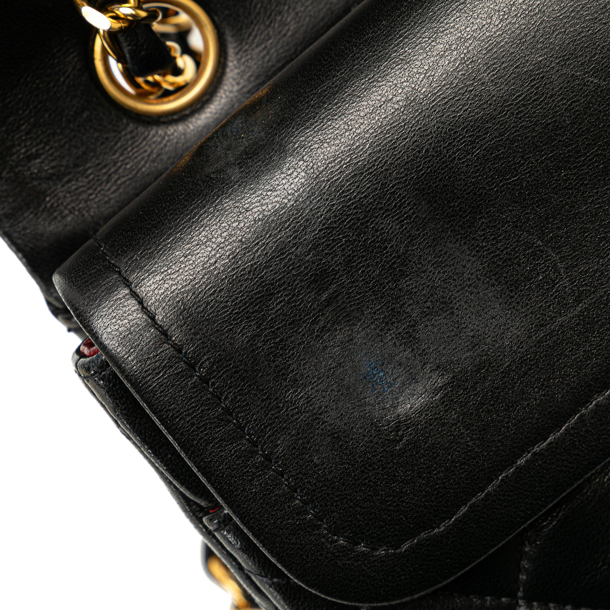 Medium Classic Lambskin Double Flap Image# 12