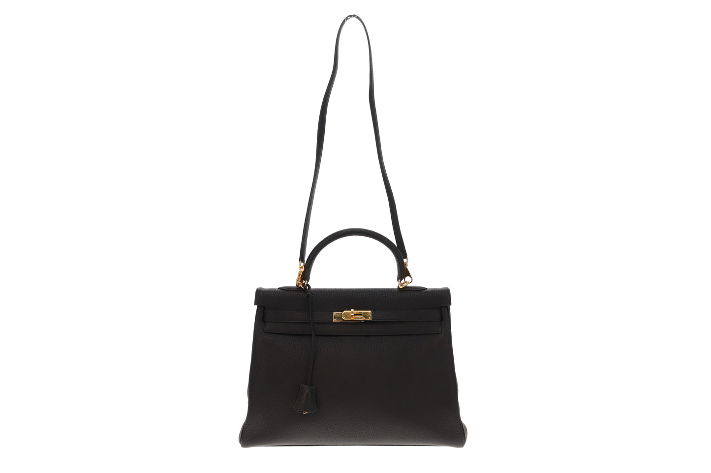 Hermes Black Togo Kelly 35 With Gold Hardware 2002