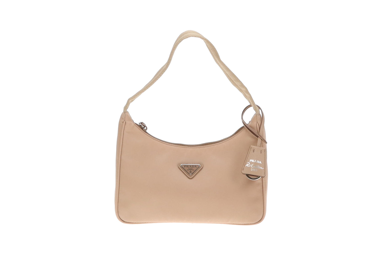 Prada Re-Nylon Re-Edition 2000 Mini Bag Desert Beige