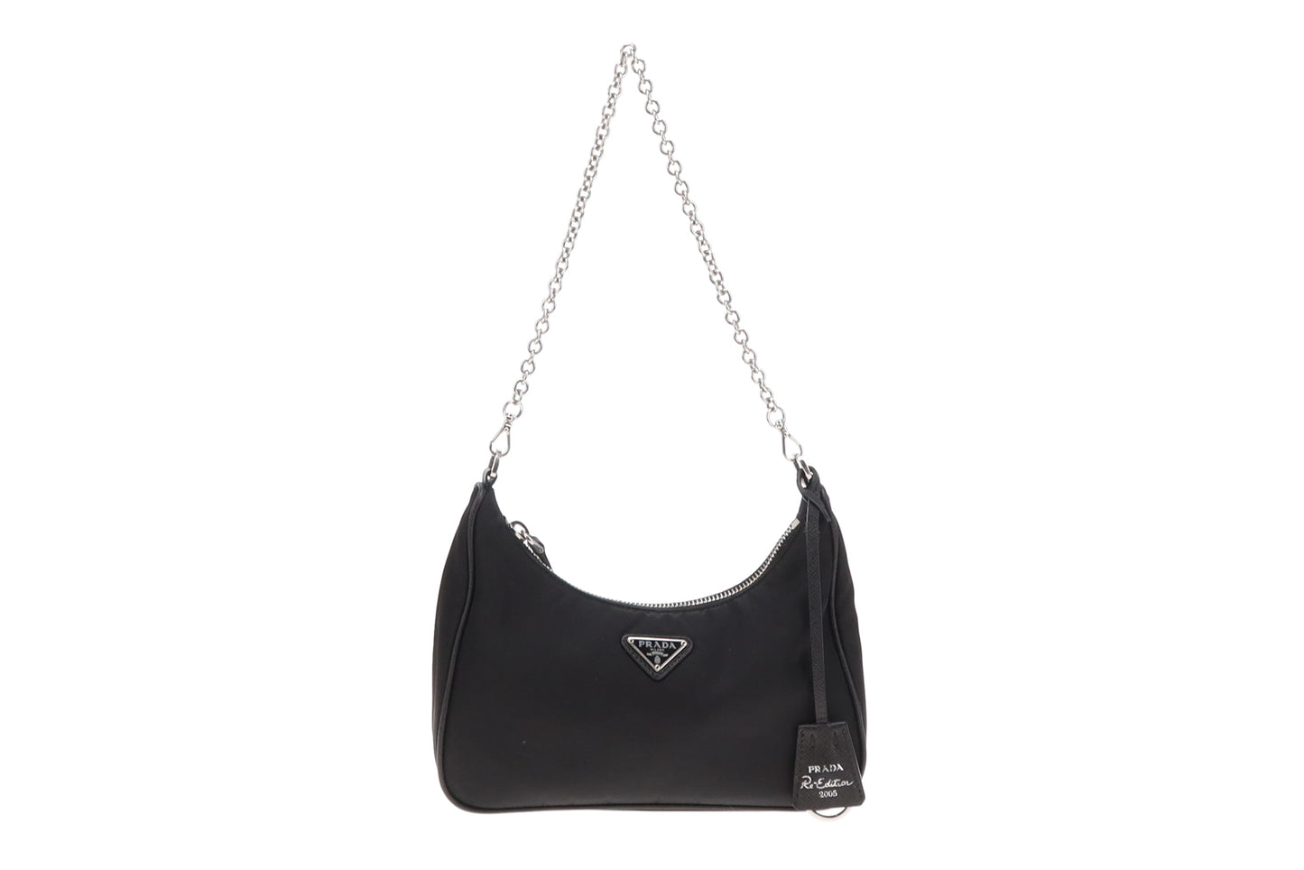 Prada Black Re-Edition 2005 Re-Nylon Shoulder Bag