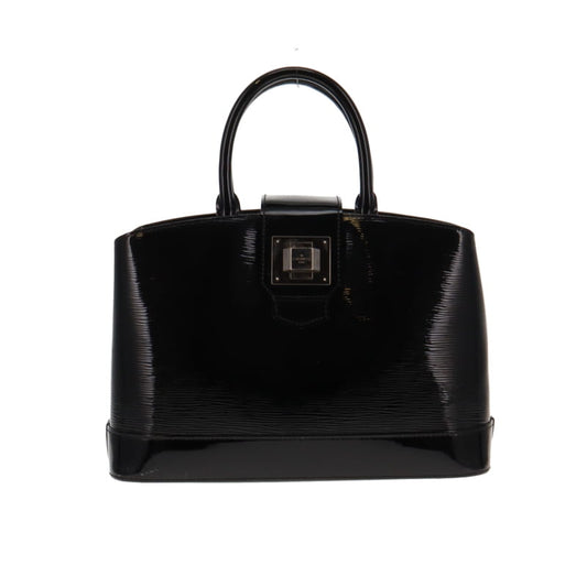 Louis Vuitton Pink & Black Epi Electrique Leather Petite Malle Bag