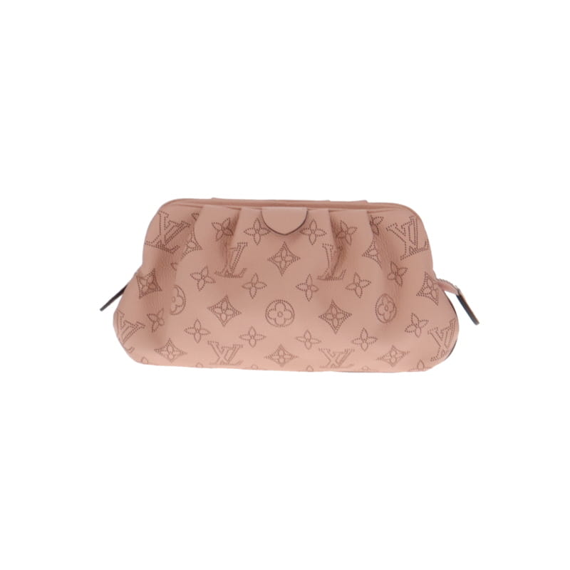 Scala Mini Pouch - Luxury Mahina Leather Pink