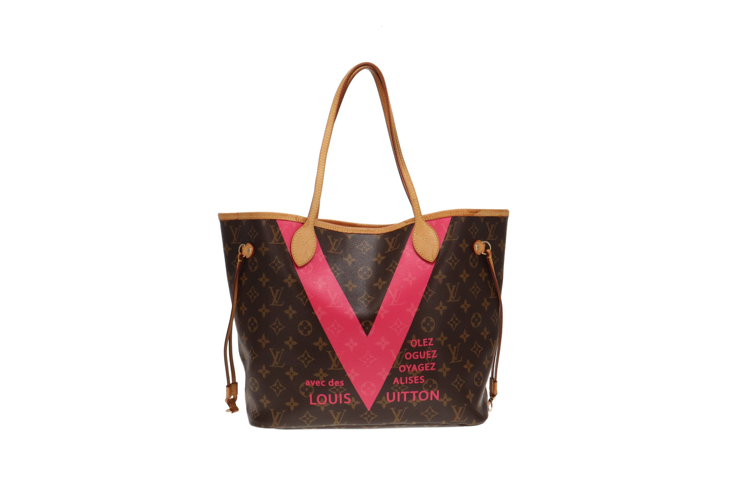 Side by side comparison of Louis Vuitton Neverfull GM vs Marc