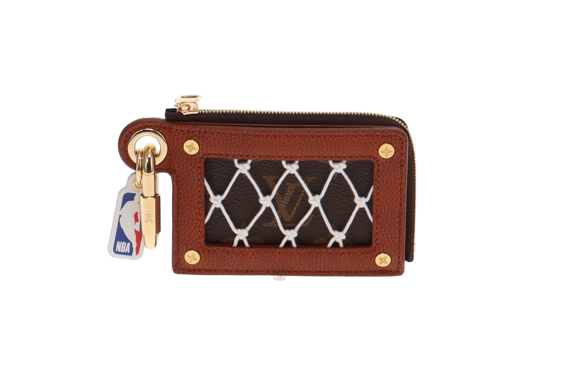 Louis Vuitton x NBA Backpack Trunk Bag Charm & Pouch Mini Monogram Brown in  Leather with Gold-toneLouis Vuitton x NBA Backpack Trunk Bag Charm & Pouch  Mini Monogram Brown in Leather with