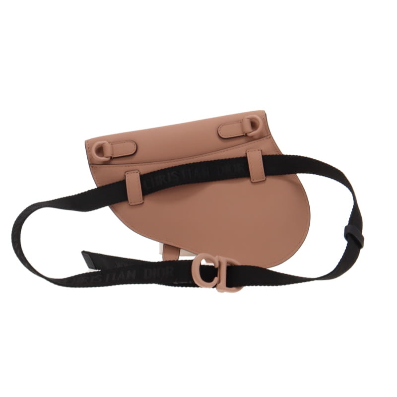 Dior saddle hotsell calfskin belt bag