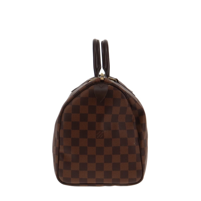 Louis Vuitton Damier Ebene Speedy 30 Hot Stamped Y.M SN4142