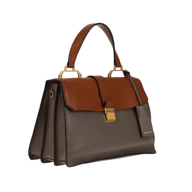 Miu Miu Two Tone Leather Madras Top Handle Bag at 1stDibs | miu miu madras  top handle bag, miu miu madras bag, miu miu top handle bag
