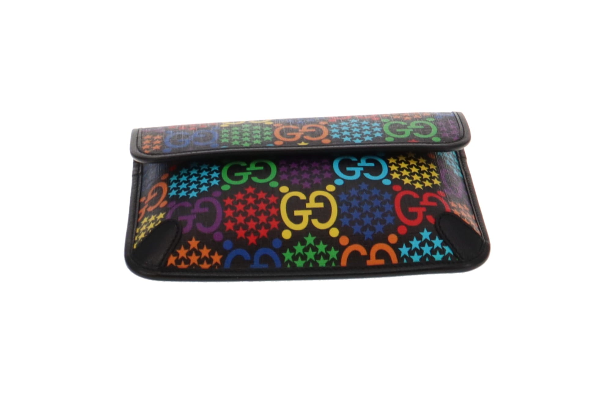 Gucci Multi Coated Canvas Psychedelic Belt Bag Designer Exchange Ltd