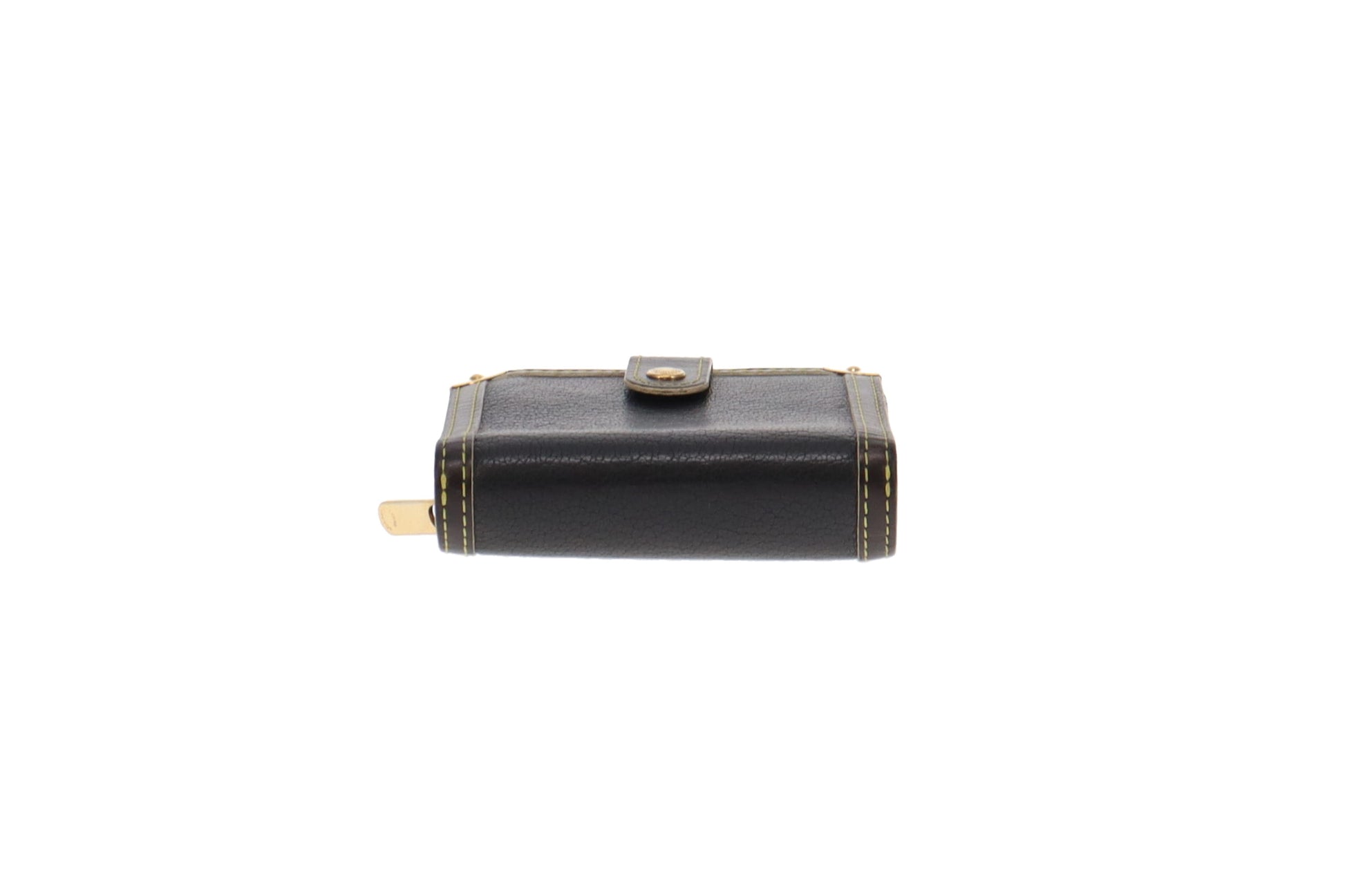 Louis Vuitton Black Suhali Compact Wallet MI0016