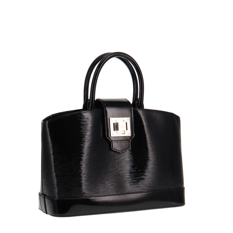 Louis Vuitton Black Electric Epi Leather Mirabeau PM Bag