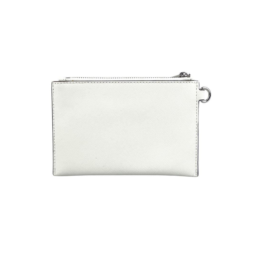 Michael kors purse grey and white sale