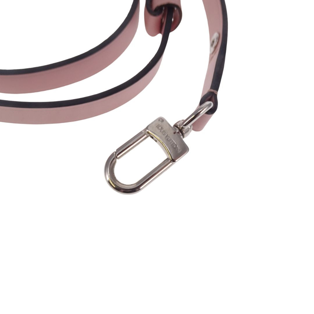 Louis Vuitton Dusty Pink Leather Adjustable Shoulder Bag Strap Louis Vuitton   TLC