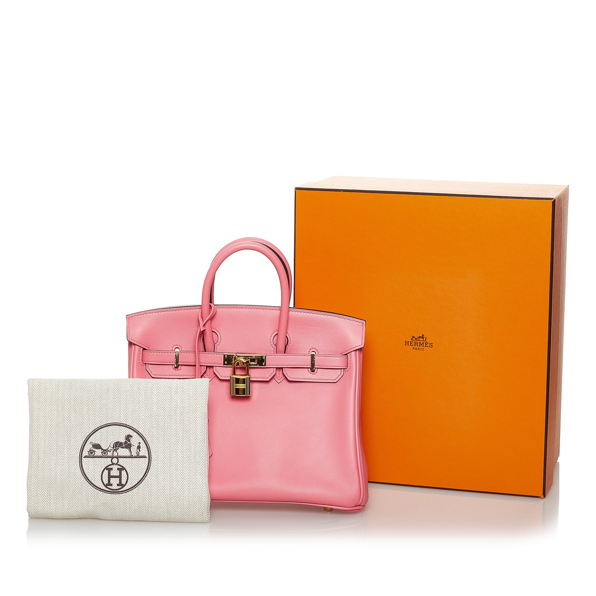 Hermes Birkin 25 Rose Confetti Swift GHW, Luxury, Bags & Wallets