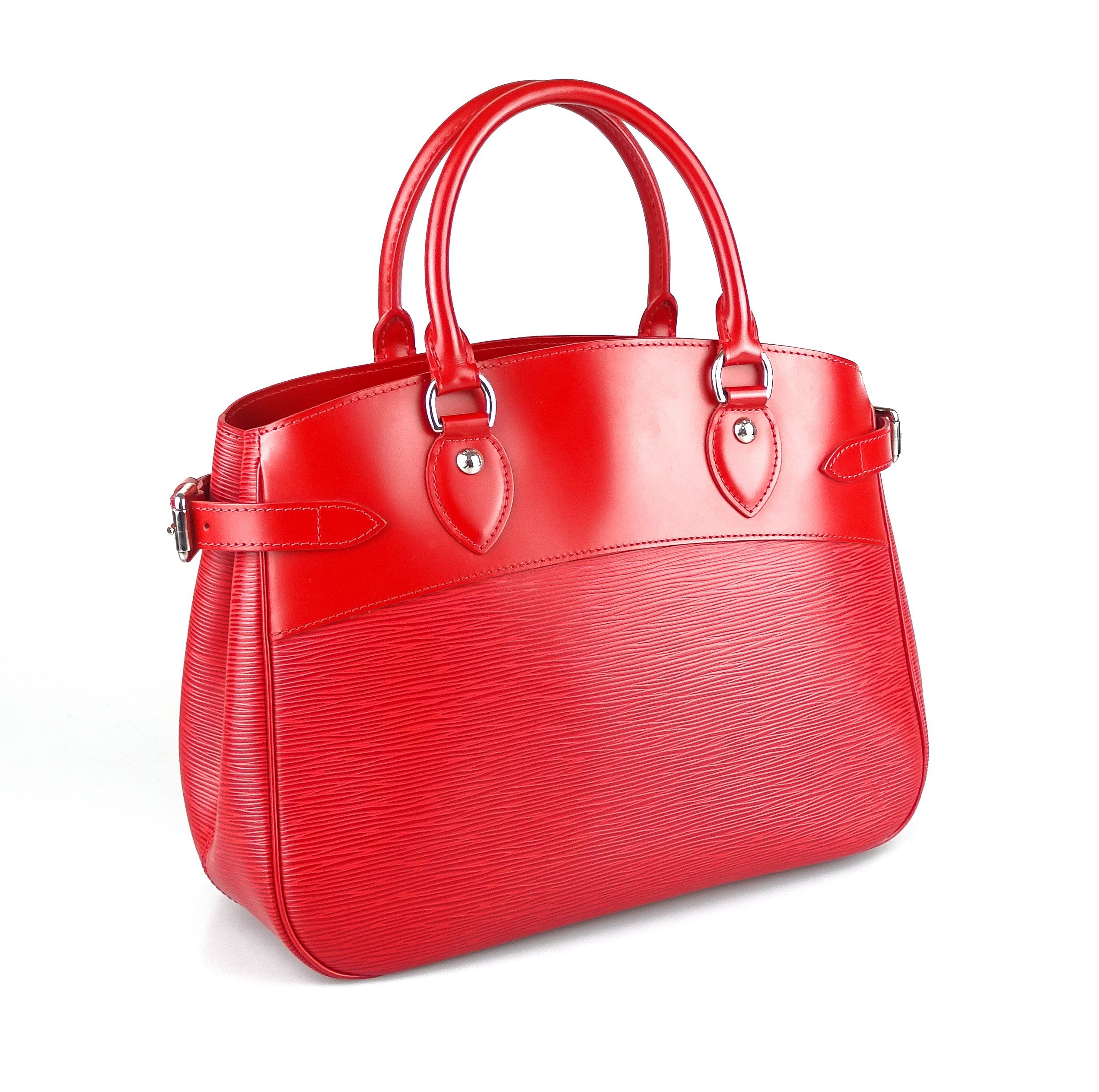 Louis Vuitton Red Epi Leather Passy MM Designer Exchange Ltd