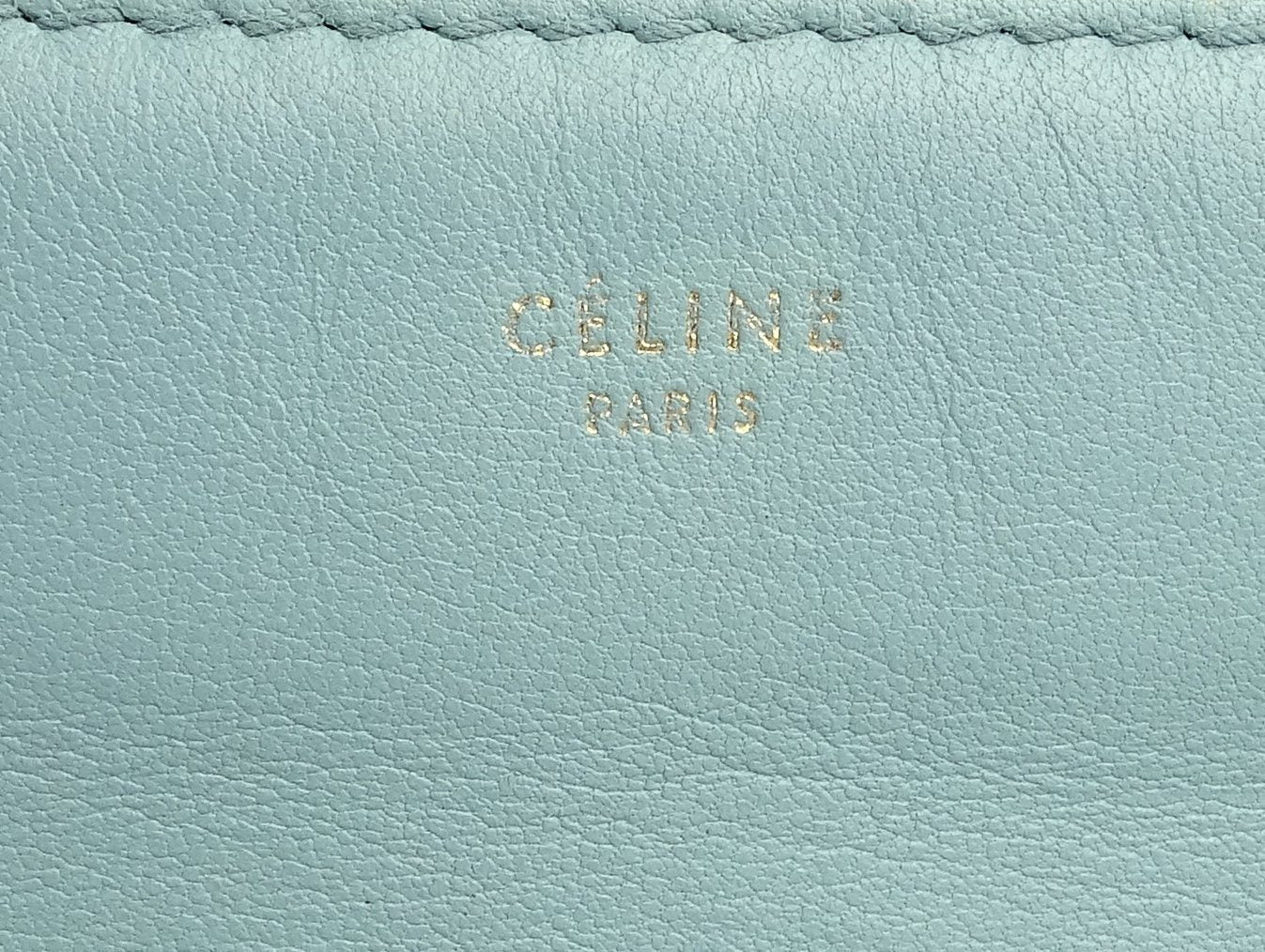 Celine trio best sale bag blue