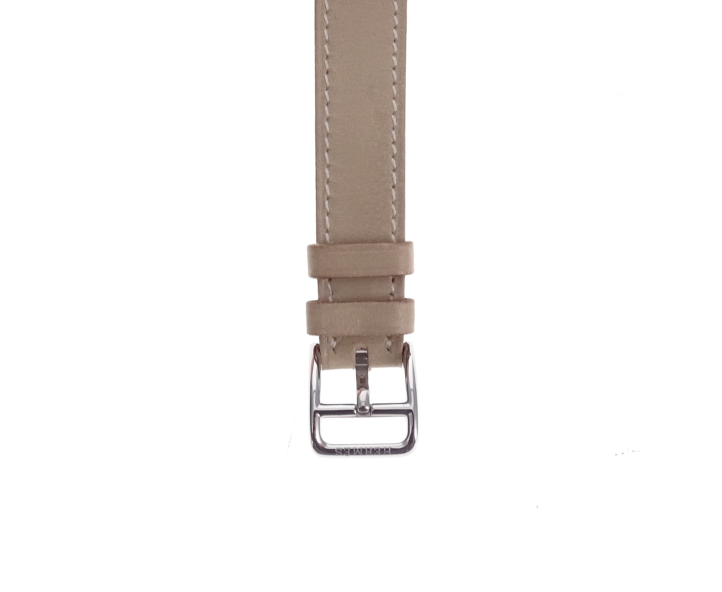 Hermes Beige Swift Leather Kelly Watch 20x20mm 2002