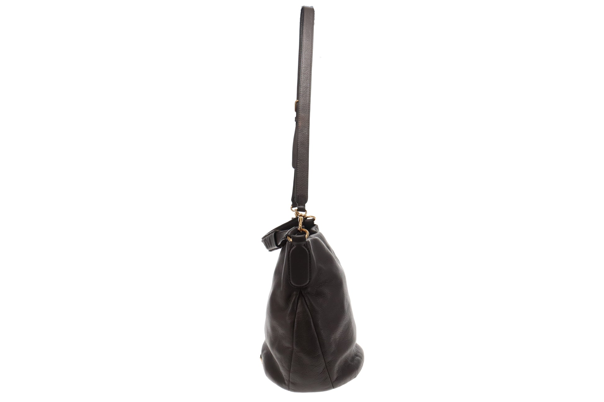 Marc by Marc Jacobs Classic Q Hillier Burgundy Leather Hobo Bag