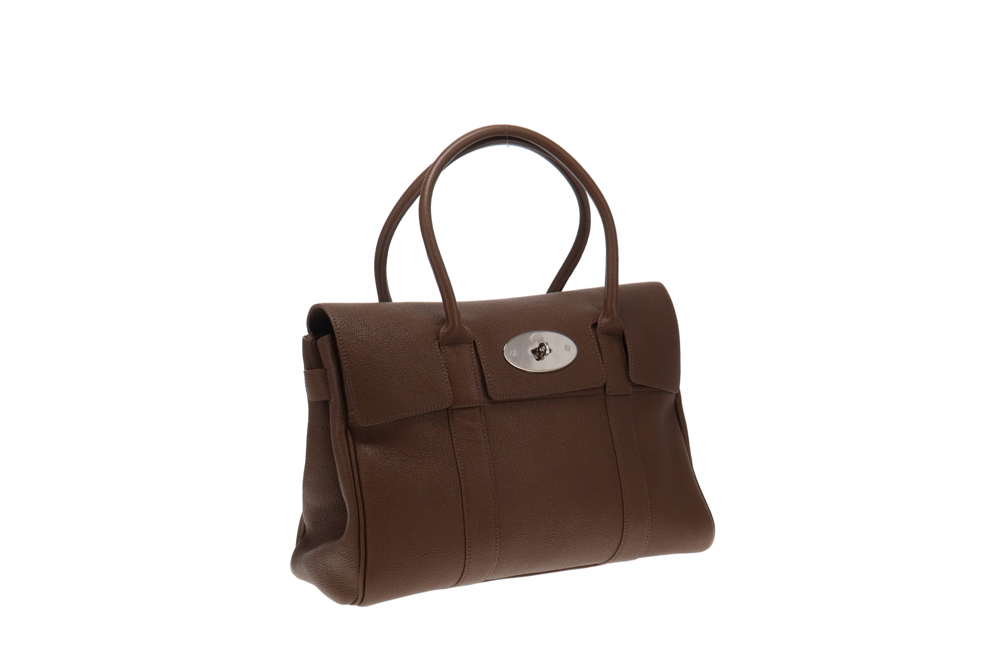 Brown Mulberry Leather Shoulder Bag