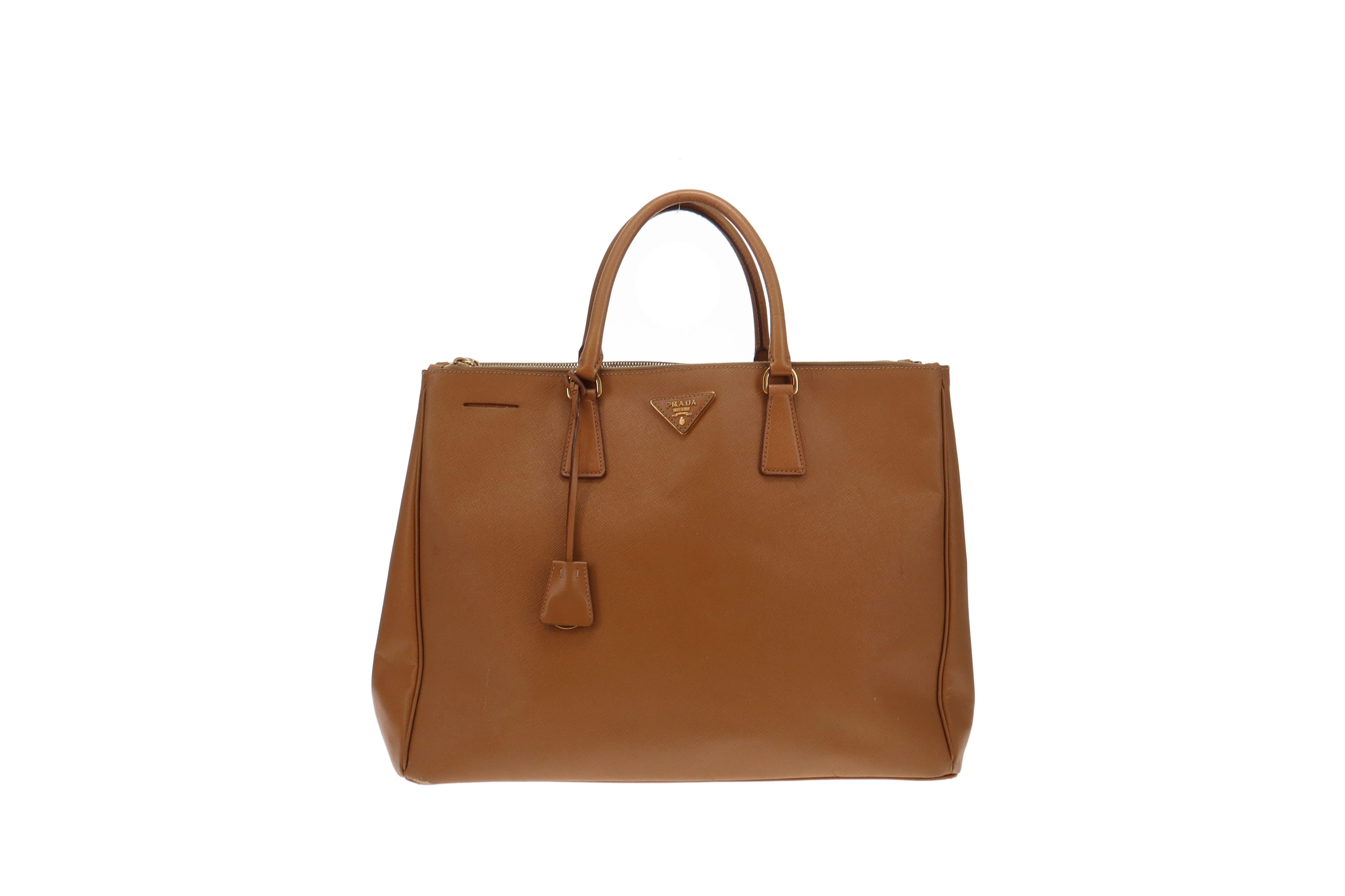 Camden saffiano discount double pocket tote