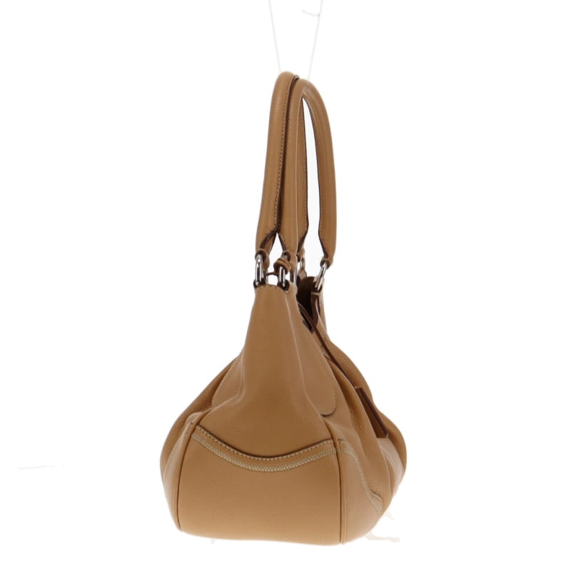 Prada tan shoulder discount bag