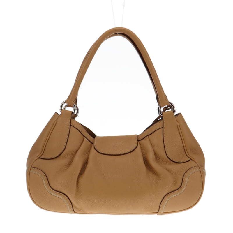 Prada large daino hot sale leather hobo bag