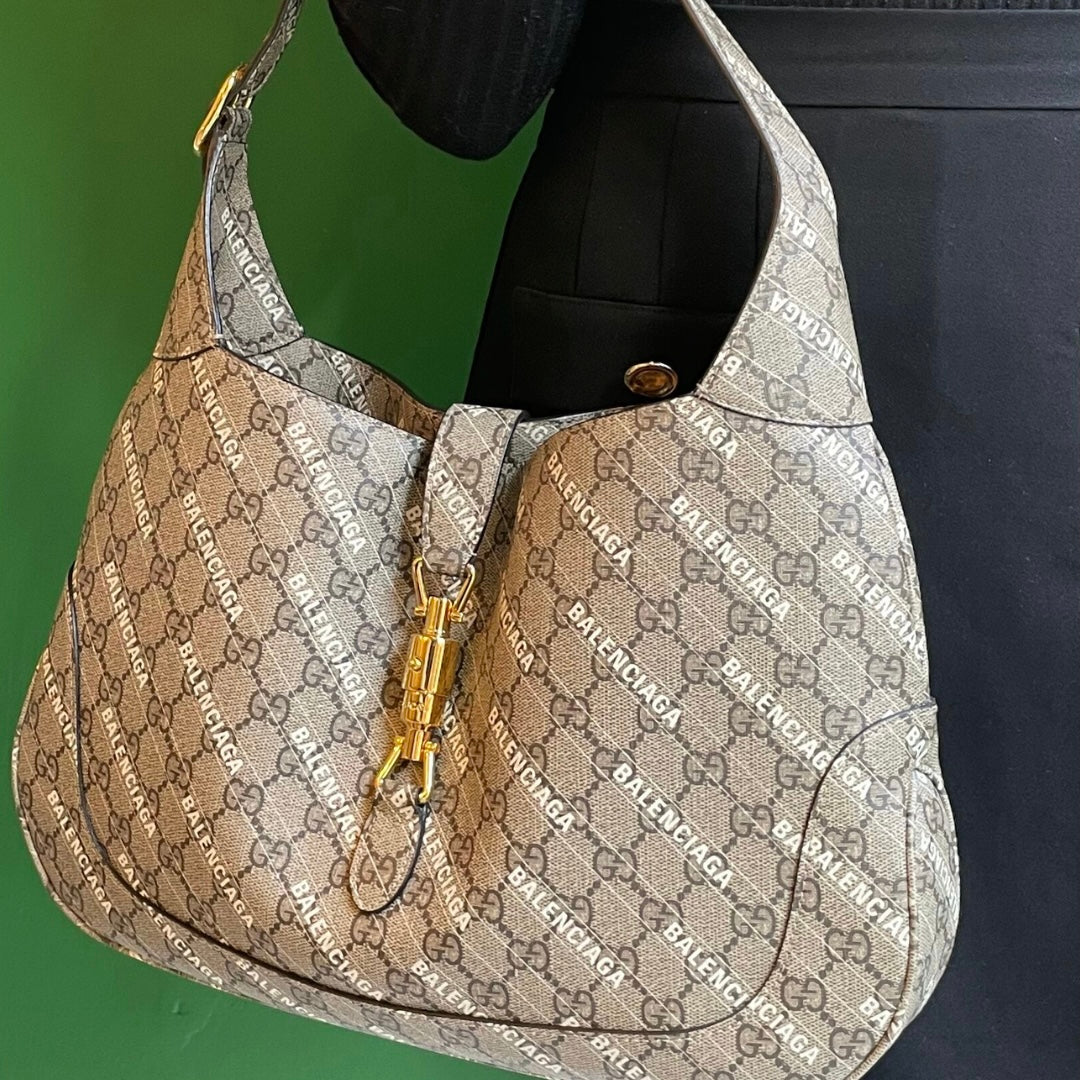 Gucci x Balenciaga The Hacker Project Medium Duffle Bag Beige