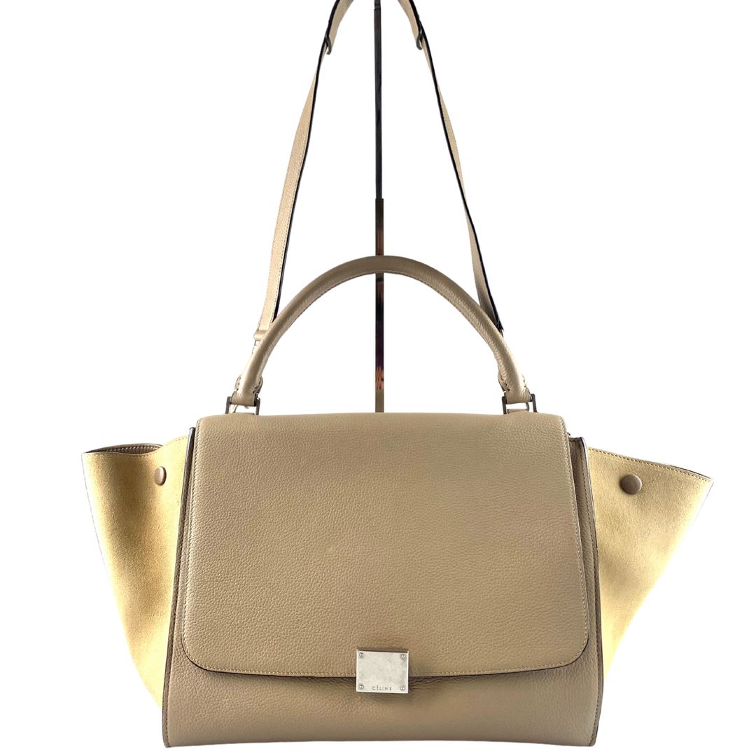 Celine Trapeze Bag Small Dune